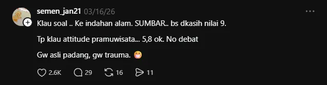 Keluhan thread Sumbar 4